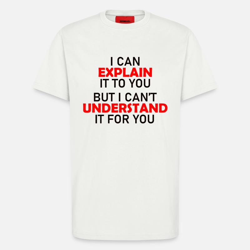 Engineer Slogan - T-Shirt - made by SPREAD - OFF WHITE