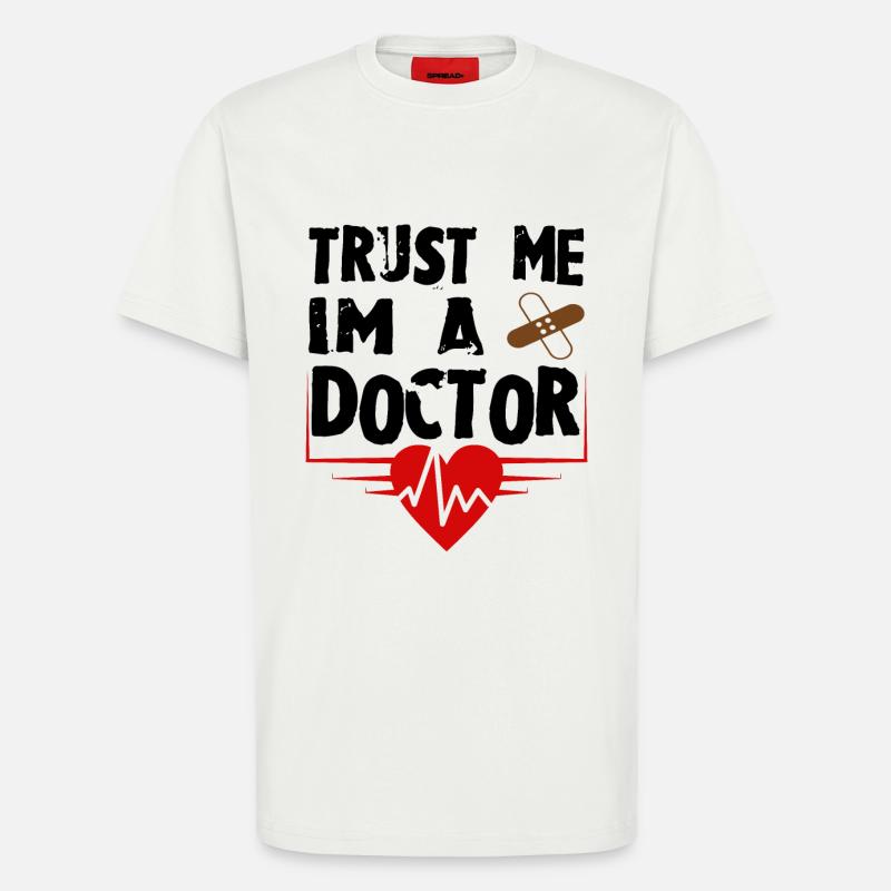 Bin Arzt - T-Shirt - made by SPREAD - OFF WHITE