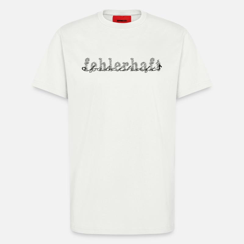 Fabelhaft fehlerhaft! - T-Shirt - made by SPREAD - OFF WHITE
