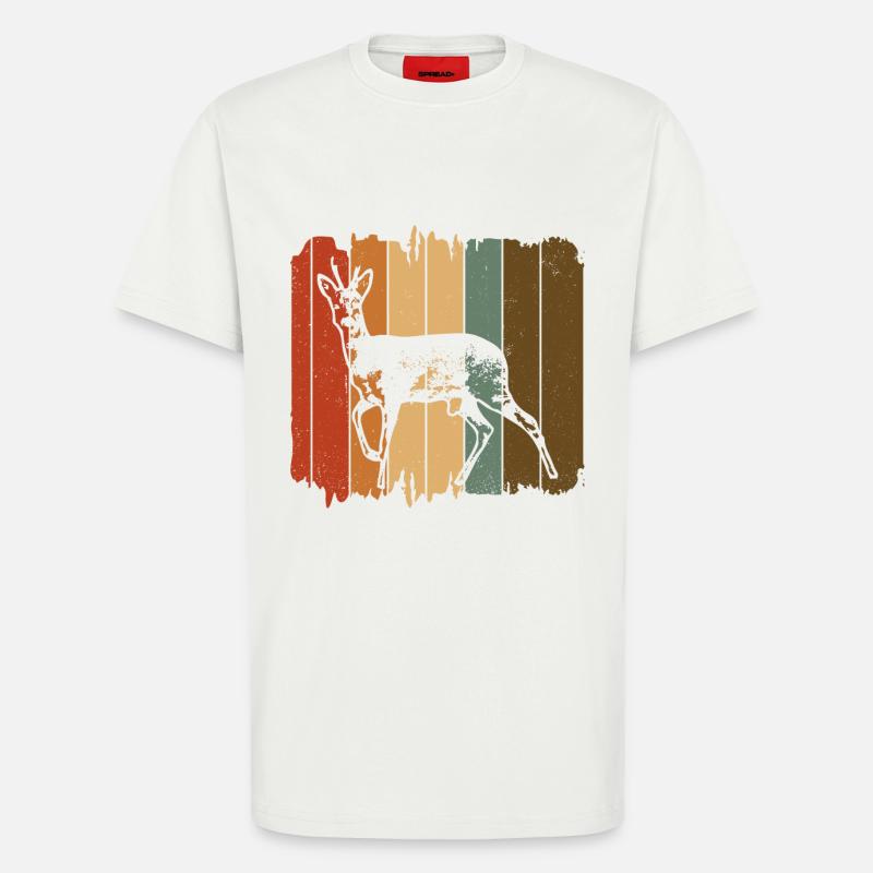 Reh - T-Shirt - made by SPREAD - OFF WHITE