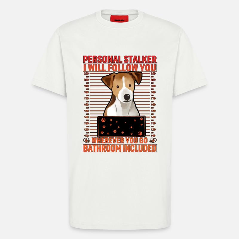 Jack Russell Terrier Lustiger Spruch - T-Shirt - made by SPREAD - OFF WHITE