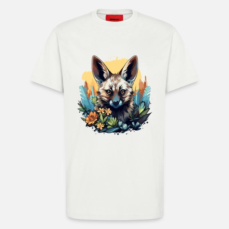 Aardwolves Aardwolf - T-Shirt - made by SPREAD - OFF WHITE