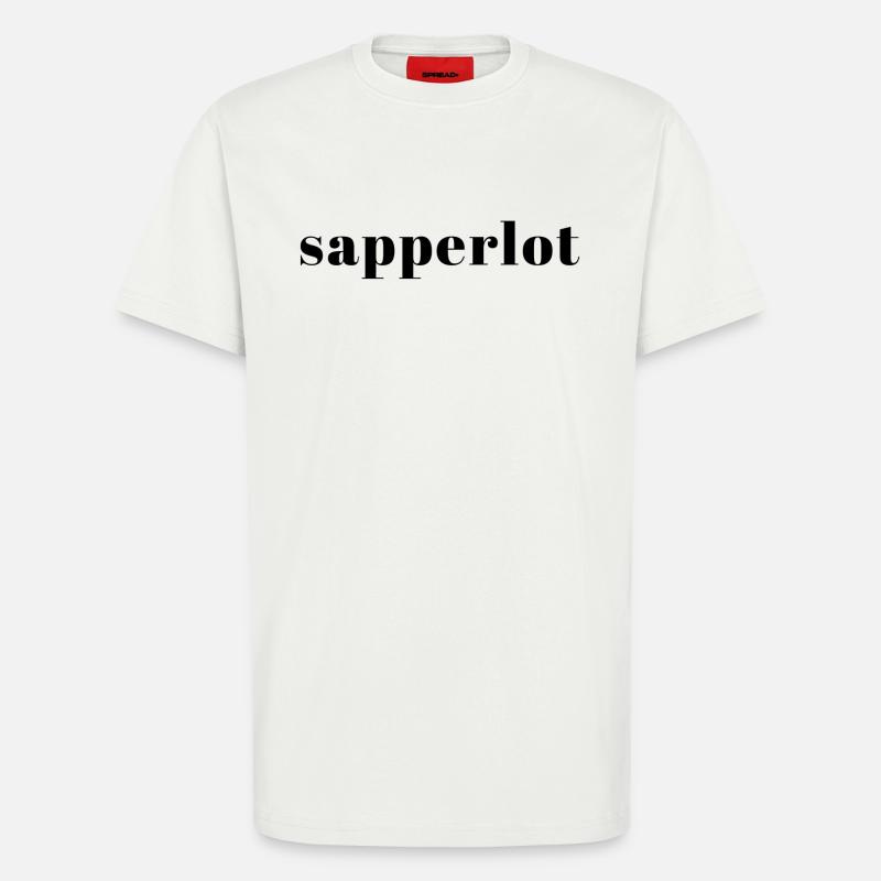 ★ sapperlot ★ - T-Shirt - made by SPREAD - OFF WHITE
