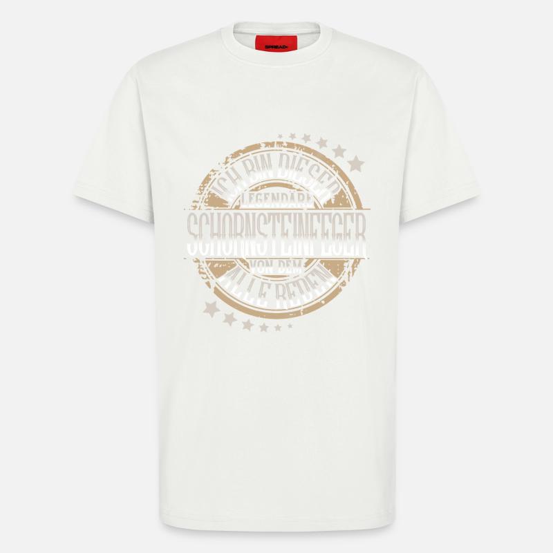 Schornsteinfeger - T-Shirt - made by SPREAD - OFF WHITE