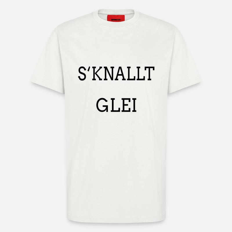 Ça va exploser - T-shirt bio décontracté fabriqué en UE - OFF WHITE