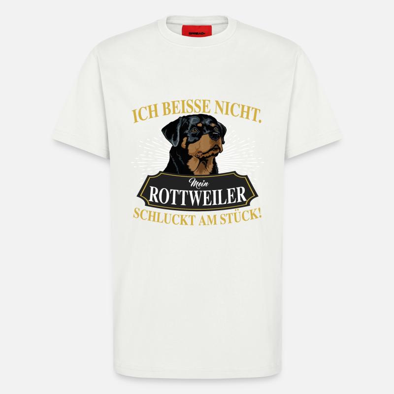 ROTTWEILER - T-Shirt - made by SPREAD - OFF WHITE