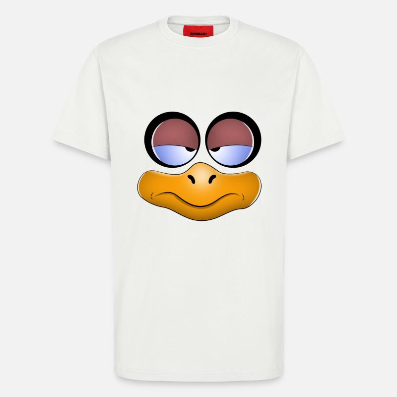 genervter Blick - T-Shirt - made by SPREAD - OFF WHITE