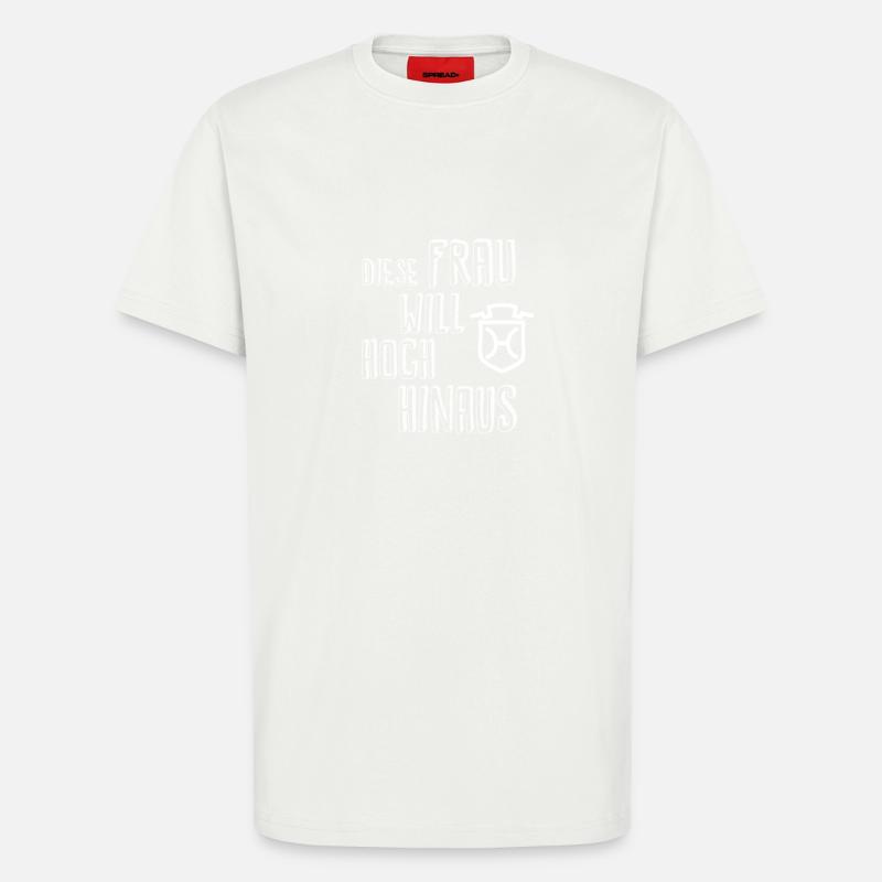 Holsteiner Pferd - T-Shirt - made by SPREAD - OFF WHITE