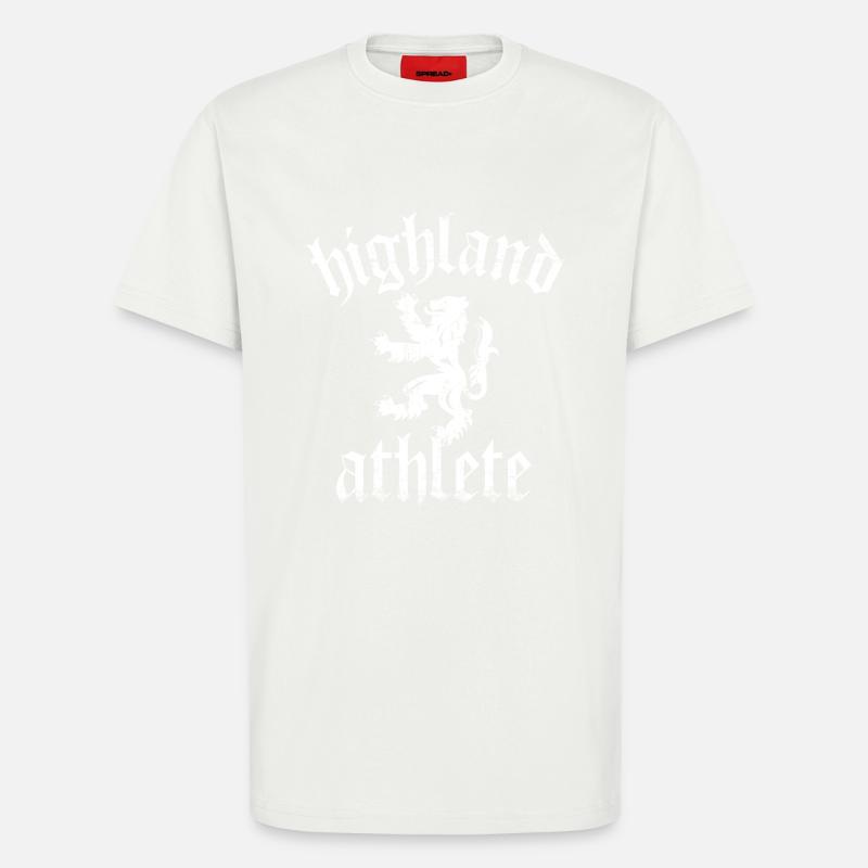 highland athlete - T-Shirt - made by SPREAD - OFF WHITE