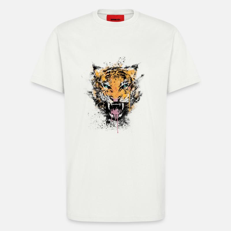 Unrelenting Ire - T-Shirt - made by SPREAD - OFF WHITE