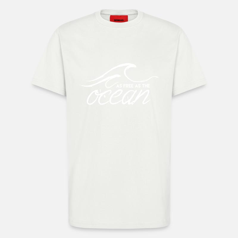 Meer - T-Shirt - made by SPREAD - OFF WHITE