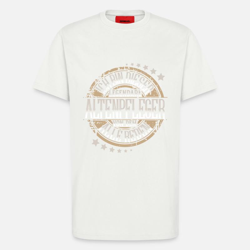 Altenpfleger - T-Shirt - made by SPREAD - OFF WHITE