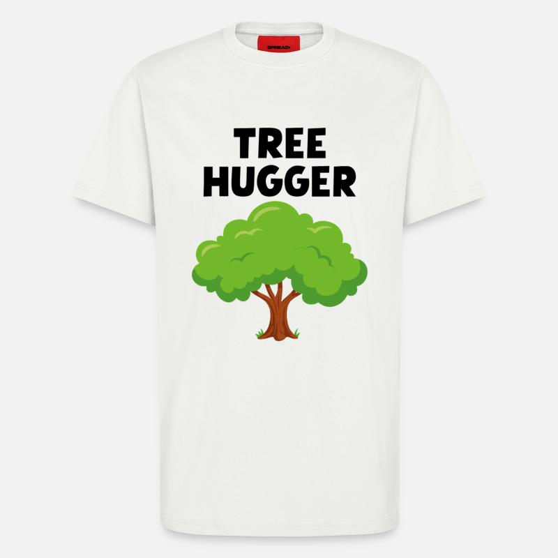 Tree Hugger - T-Shirt - made by SPREAD - OFF WHITE