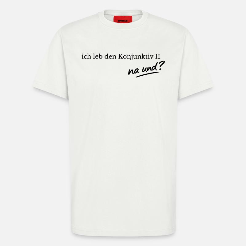 Subjunctive2 - T-Shirt - made by SPREAD - OFF WHITE