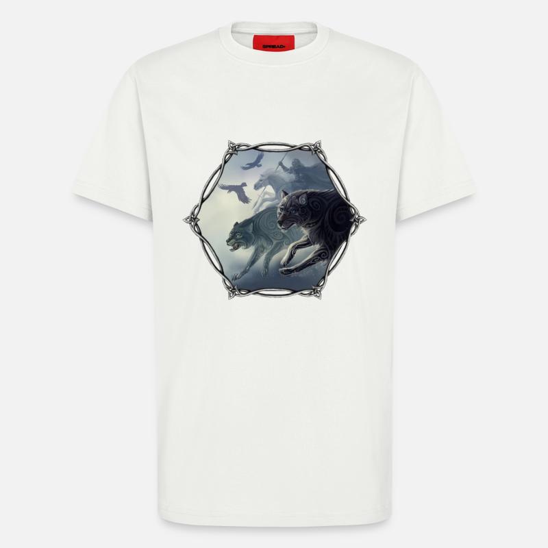 Odins wilde Jagd - T-Shirt - made by SPREAD - OFF WHITE