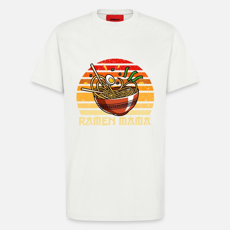 Ramen Mama - T-Shirt - made by SPREAD - OFF WHITE