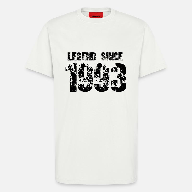 Legend since 1993 - T-Shirt - made by SPREAD - OFF WHITE