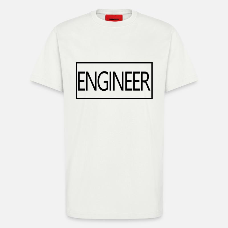 Engineer Proud Graduated Engineering Student - T-Shirt - made by SPREAD - OFF WHITE