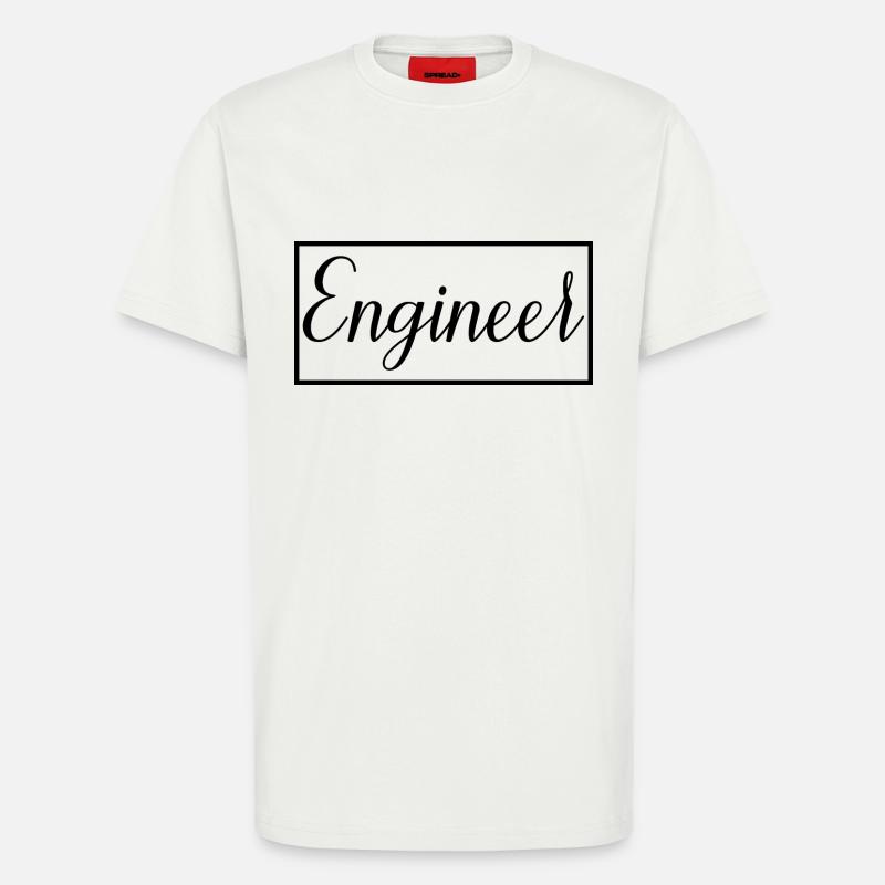 Engineer Proud Graduated Engineering Student - T-Shirt - made by SPREAD - OFF WHITE