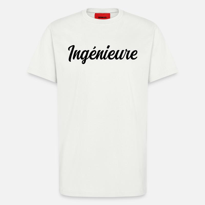 Technical Design Engineer Science Project - T-Shirt - made by SPREAD - OFF WHITE