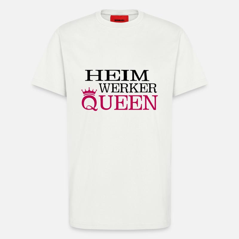 Heimwerker mama - T-Shirt - made by SPREAD - OFF WHITE