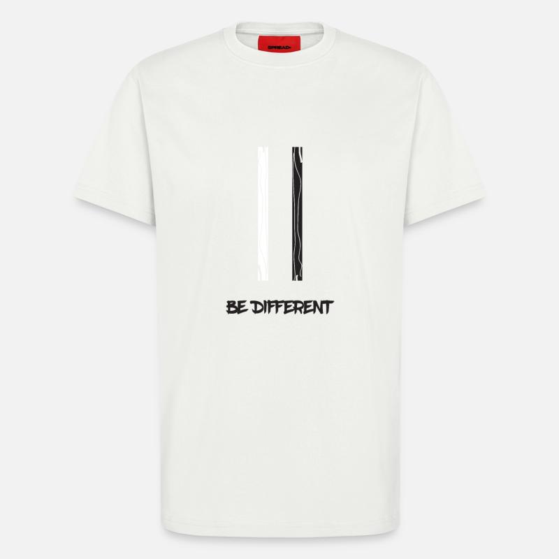 Anders sein - T-Shirt - made by SPREAD - OFF WHITE