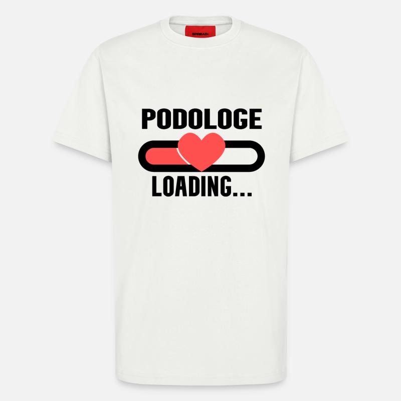 Podologe Loading - T-Shirt - made by SPREAD - OFF WHITE