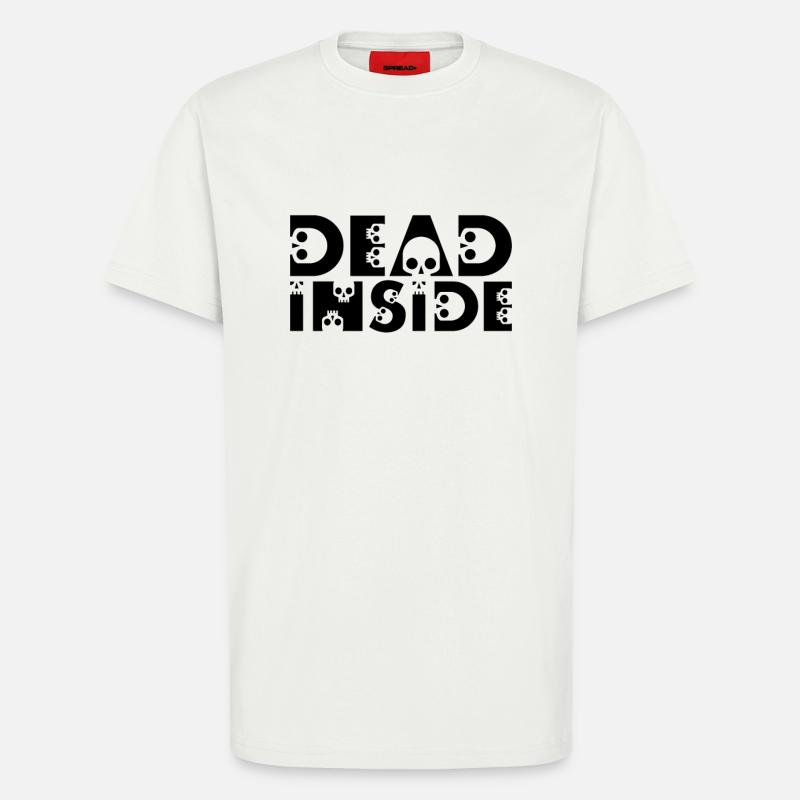 Totenköpfe. Innerlich tot - T-Shirt - made by SPREAD - OFF WHITE