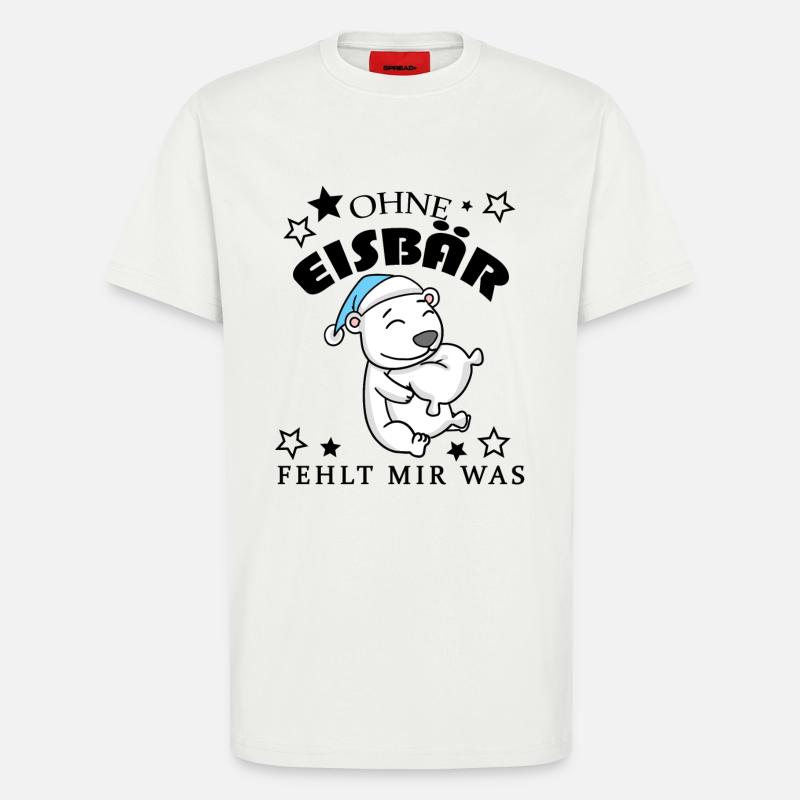 Eisbär - T-Shirt - made by SPREAD - OFF WHITE