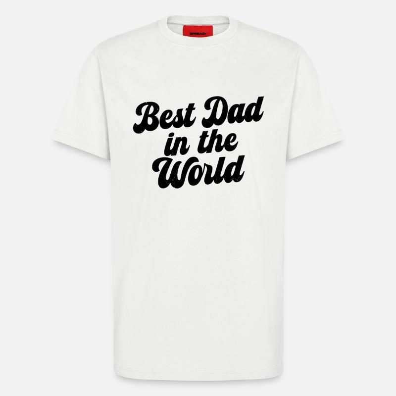 Bester Vater der Welt - T-Shirt - made by SPREAD - OFF WHITE
