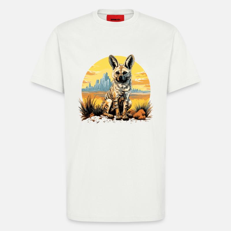 Aardwolves Aardwolf - T-Shirt - made by SPREAD - OFF WHITE