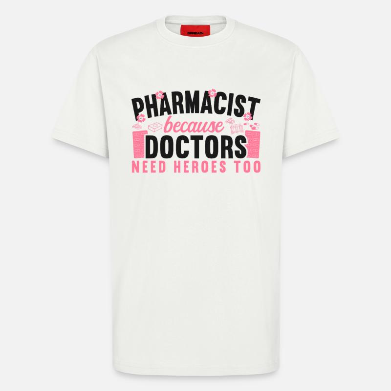 Pharmacy Tech Technician - T-Shirt - made by SPREAD - OFF WHITE