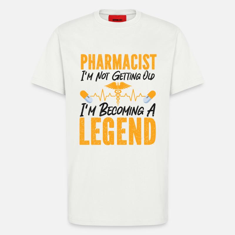 Pharmacy Tech Technician - T-Shirt - made by SPREAD - OFF WHITE