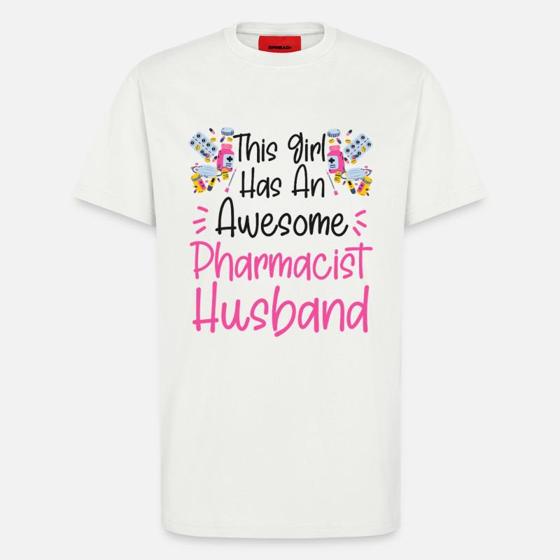Pharmacy Tech Technician - T-Shirt - made by SPREAD - OFF WHITE