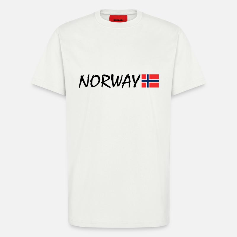 Norwegen - T-Shirt - made by SPREAD - OFF WHITE
