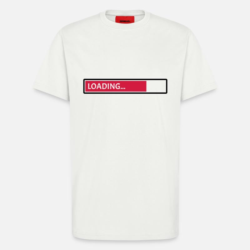 Loading - T-Shirt - made by SPREAD - OFF WHITE