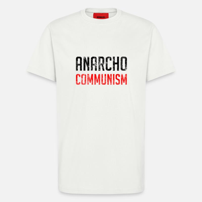 Anarchokommunismus - T-Shirt - made by SPREAD - OFF WHITE
