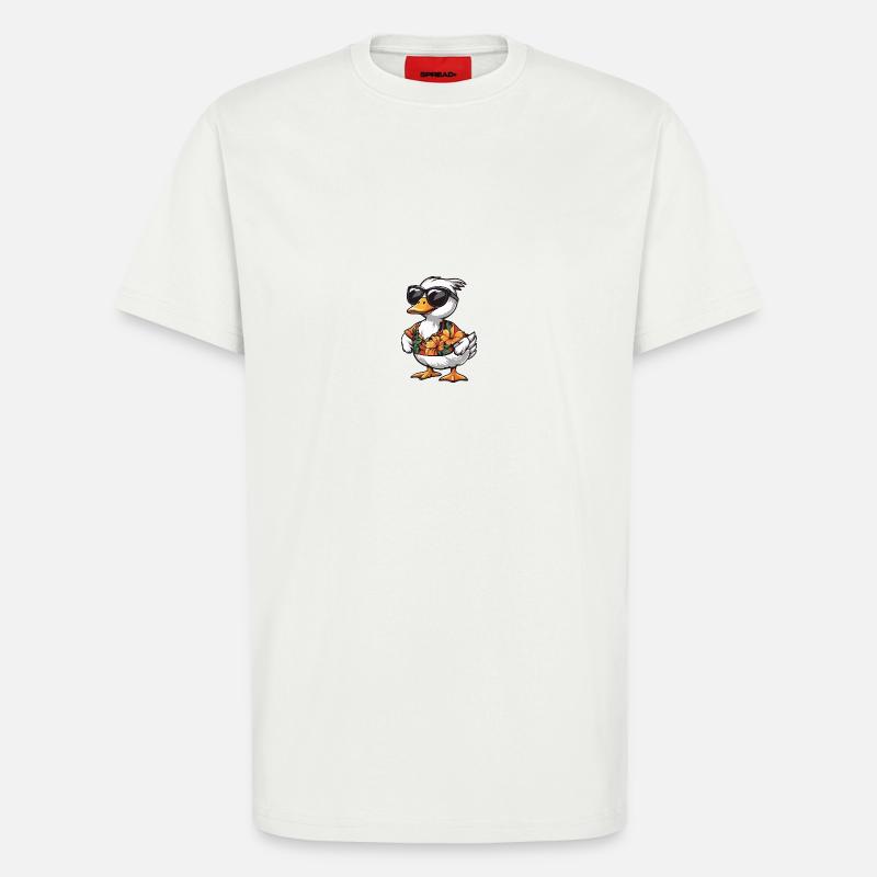 Goose Comic Cool Summer - T-Shirt - made by SPREAD - OFF WHITE