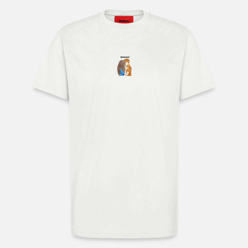 nevermind - T-Shirt - made by SPREAD - OFF WHITE