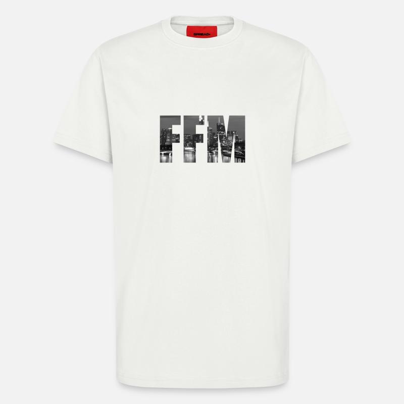 Frankfurt am main - FFM - - T-Shirt - made by SPREAD - OFF WHITE