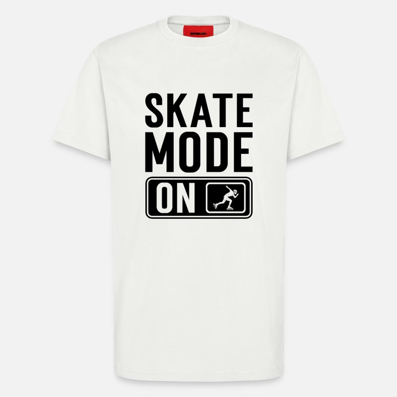 Rollerskating - T-Shirt - made by SPREAD - OFF WHITE