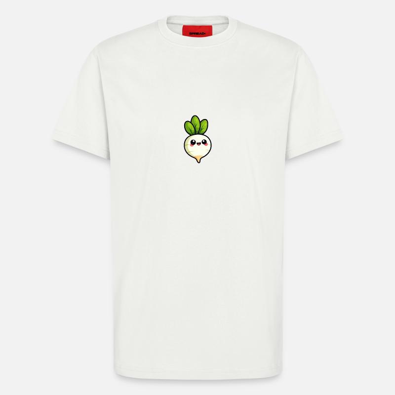 Rettich /Gemüse - T-Shirt - made by SPREAD - OFF WHITE