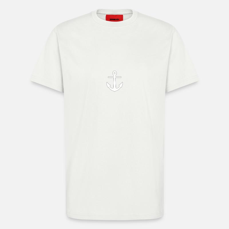 Anker - T-Shirt - made by SPREAD - OFF WHITE