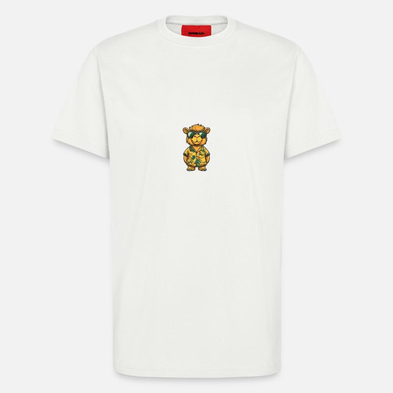 Kamel Comic Cool Sommer - T-Shirt - made by SPREAD - OFF WHITE