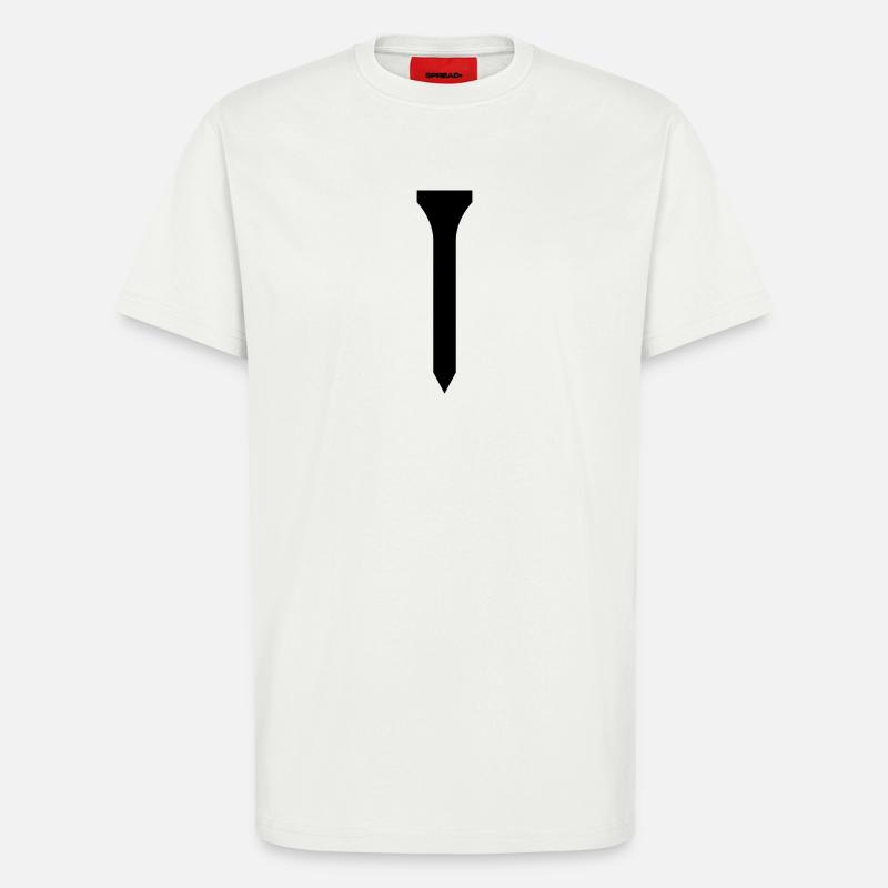 Golf Tee - T-Shirt - made by SPREAD - OFF WHITE