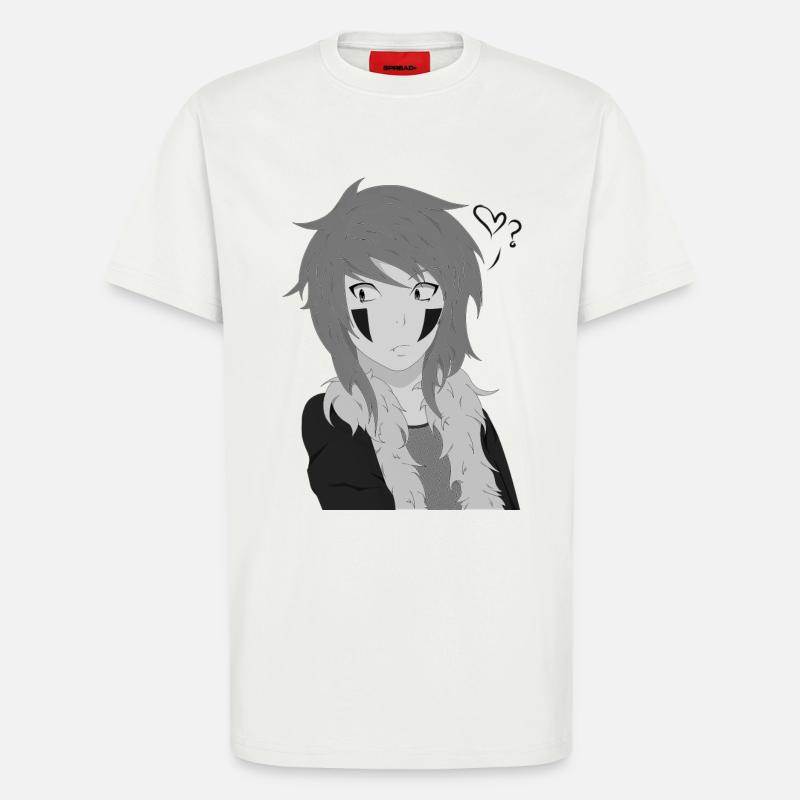 Anime manga - T-Shirt - made by SPREAD - OFF WHITE