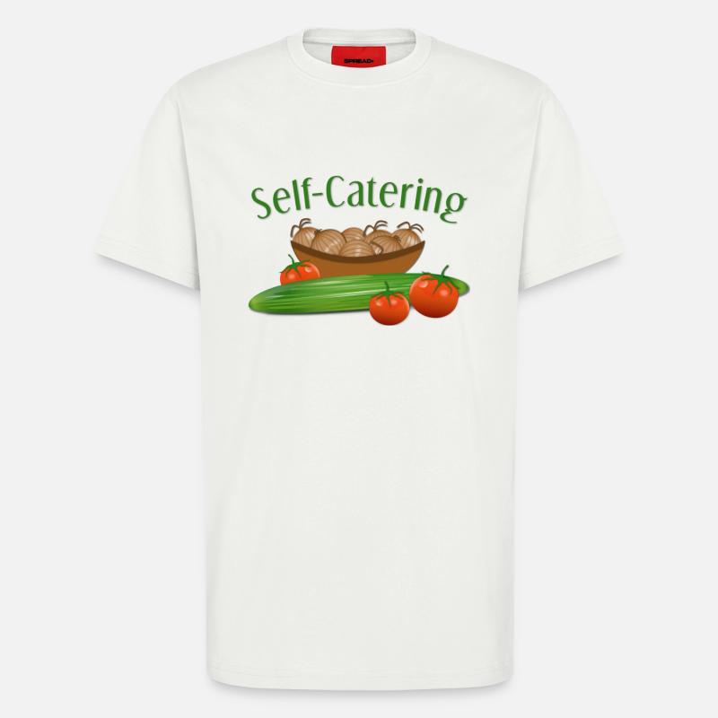 Selbstversorger Gärtner Bauer Garten - T-Shirt - made by SPREAD - OFF WHITE