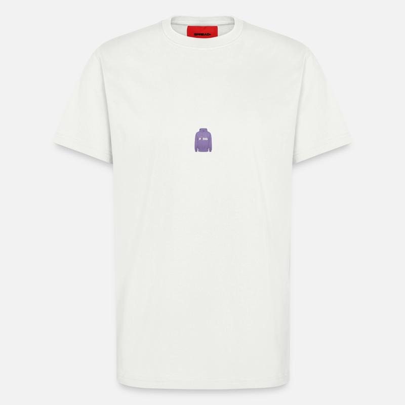 Paris Hoodie mit Eiffelturm - T-Shirt - made by SPREAD - OFF WHITE