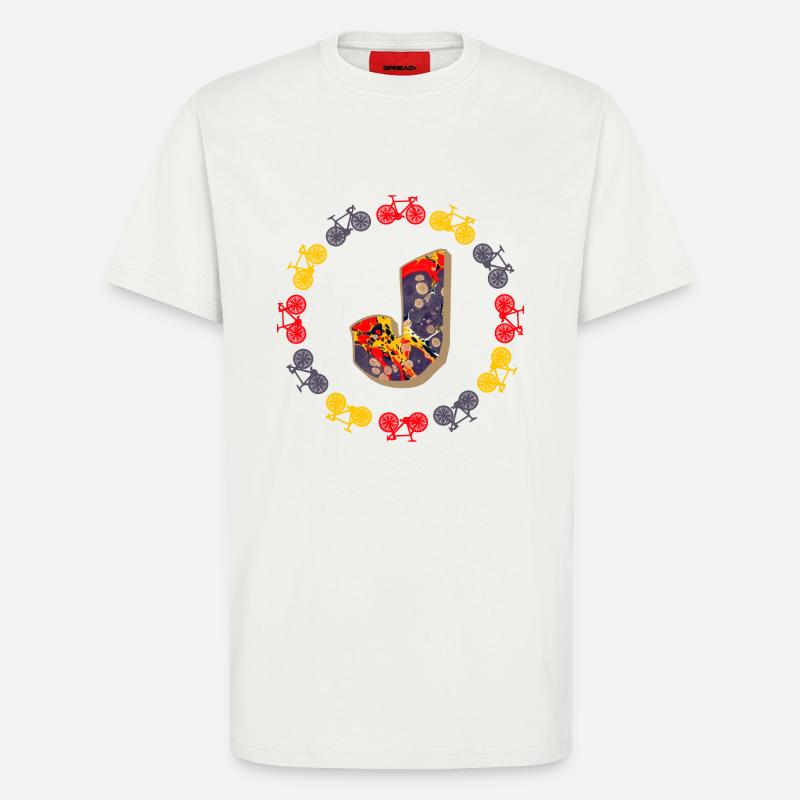fahrrad e 202 j - T-Shirt - made by SPREAD - OFF WHITE