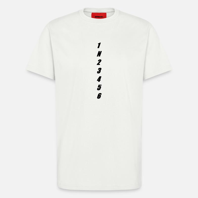 circuit - T-Shirt - made by SPREAD - OFF WHITE